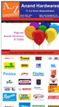 Mobile Screenshot of anandhardwares.com
